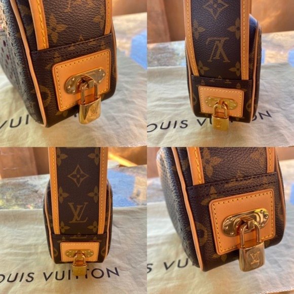 SOLD Louis Vuitton RARE Limited Edition Perforated Mini Trocadero Shoulder Bag - Picture 8 of 16